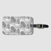 クラゲの落書き ラゲッジタグ (正面横)