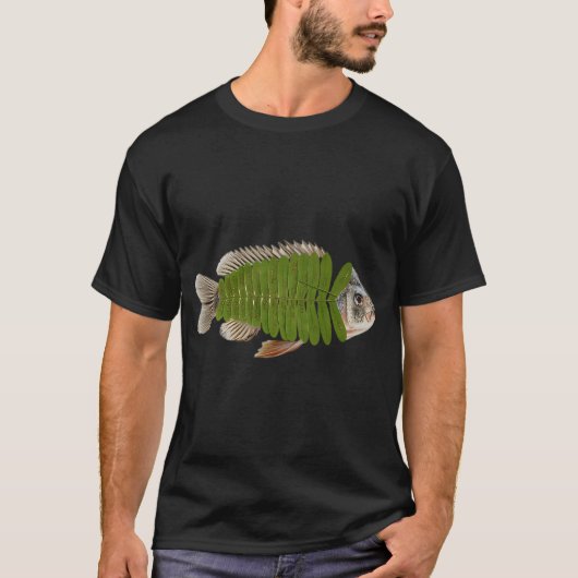 クラゲみたいな魚をペットに Tシャツ (正面)