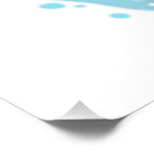 クラゲイン海紙アートイラストレーション ポスター (コーナー)