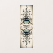 クラゲエレガンス： Tシャツのデザインインスパイア(Oc) 名刺 (外部フラット)