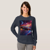 クラゲエレガントTシャツデザイン Tシャツ (正面フル)