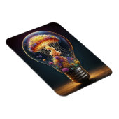 クラゲカラフルランプ夢のような海魔法 マグネット (右側)