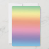 クラゲカラフルランプ夢のような海魔法 招待状 (裏面)