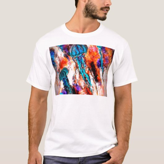 クラゲジャンプエレクトリック Tシャツ (正面)