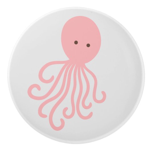 クラゲセラミックプル セラミックノブ (正面)