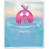 クラゲバタフライフレンズキッズルーム シール (正面)