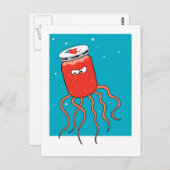 クラゲプン ポストカード (正面/裏面)