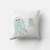 クラゲママとベビー クッション (裏面)