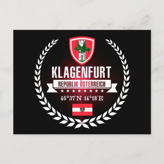 クラゲンフルト ポストカード (正面)