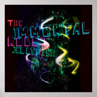 クラゲ不死型ロボットポスター ポスター