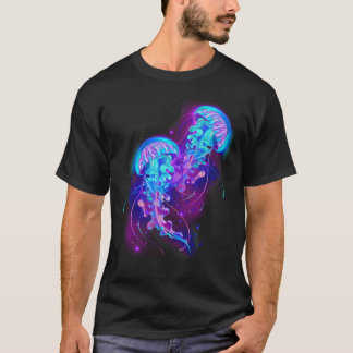 クラゲ二重光彩 Tシャツ