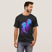 クラゲ二重光彩 Tシャツ (正面フル)