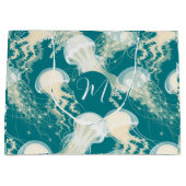 クラゲ入り青海夏シーズンモノグラム ラージペーパーバッグ (正面)