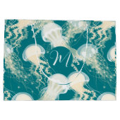 クラゲ入り青海夏シーズンモノグラム ラージペーパーバッグ (裏面)