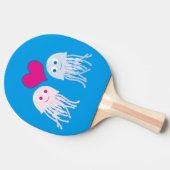 クラゲ好き 卓球ラケット (横)