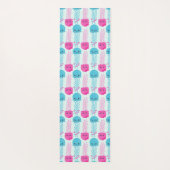 クラゲ模様，かわいいクラゲ，海獣 ヨガマット (裏面)