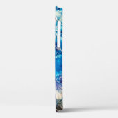 クラゲ水彩カラフル海アート Case-Mate iPhoneケース (裏面 / 左)