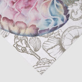 クラゲ水彩ティッシュペーパー 薄葉紙 (詳細)