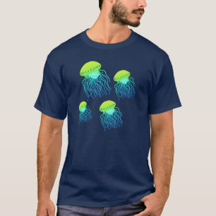クラゲ浮きゼリーT型 Tシャツ