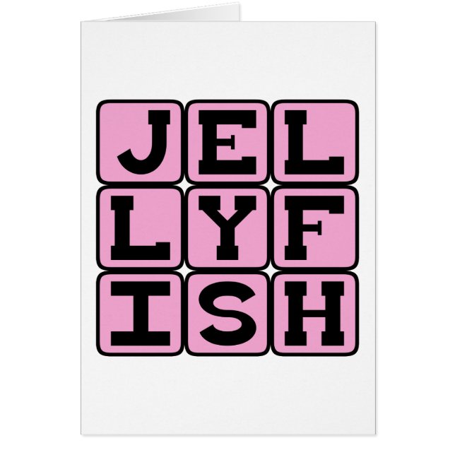 クラゲ海の生物 (正面)