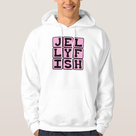 クラゲ海の生物 パーカ (正面)