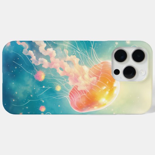 クラゲ海ダンス Case-Mate iPhoneケース (裏面 (横))