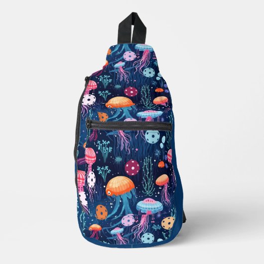 クラゲ漬け スリングバッグ (正面)