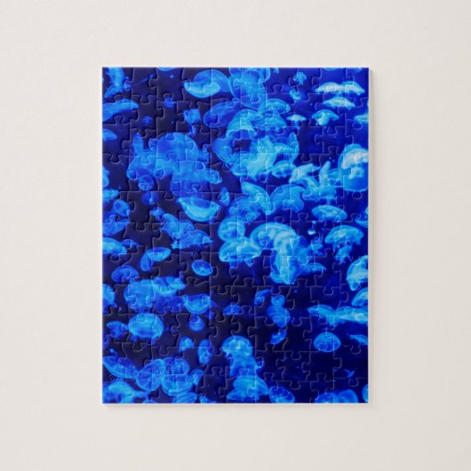 クラゲ群 ジグソーパズル (縦)