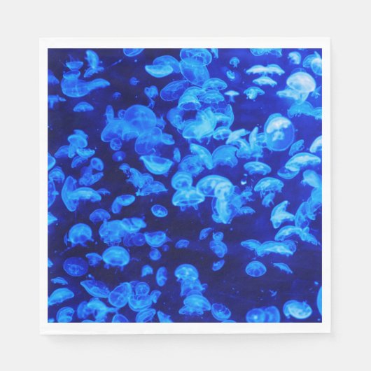 クラゲ群 スタンダードランチョンナプキン (正面)