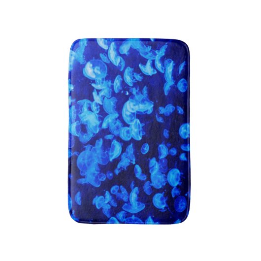 クラゲ群 バスマット (正面縦)