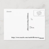 クラゲ葉書 ポストカード (裏面)