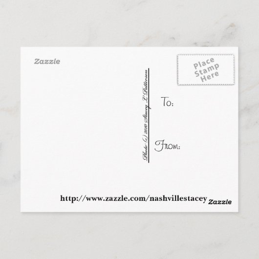 クラゲ葉書 ポストカード (裏面)