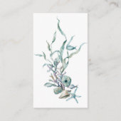 クラゲ赤ちゃんシャワーブックリクエストエンクロージャ エンクロージャーカード (裏面)