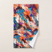 クラゲ跳び バスタオルセット (ハンドタオル)