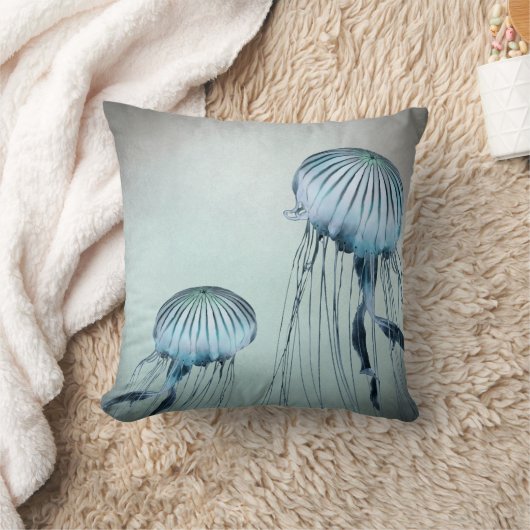 クラゲ踊り クッション (ブランケット)