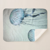 クラゲ踊り シェルパブランケット (正面(横))