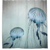 クラゲ踊り シャワーカーテン (正面)