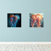 クラゲ鮮やかカップル (ウッドフロア)