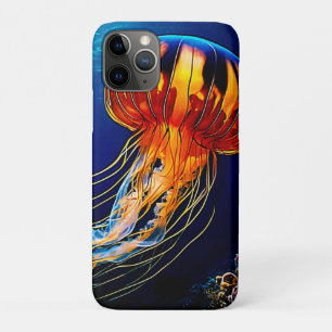 クラゲ鮮やか水中芸術 iPhone 11 PROケース