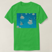 クラゲ28 Tシャツ (デザイン正面)