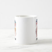 クラゲ(アーネスト・ヘッケルの自然の形態) コーヒーマグカップ (中央)