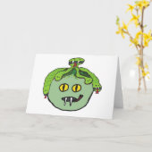 クラゲ カード (黄色い花)