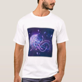 クラゲ コズミック ベーシックTシャツ Tシャツ