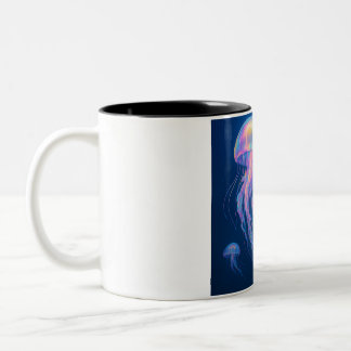 クラゲ コーヒーマグ ツートーンマグカップ