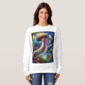 クラゲ スウェットシャツ (正面フル)