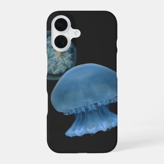 クラゲ スマホケース iPhone 16ケース (裏面)