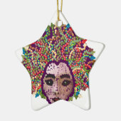 クラゲ セラミックオーナメント (左)