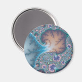 クラゲ – フラクタル マグネット (正面/裏面)