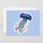 クラゲ ポストカード (正面/裏面)