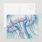 クラゲ ポストカード (正面/裏面)